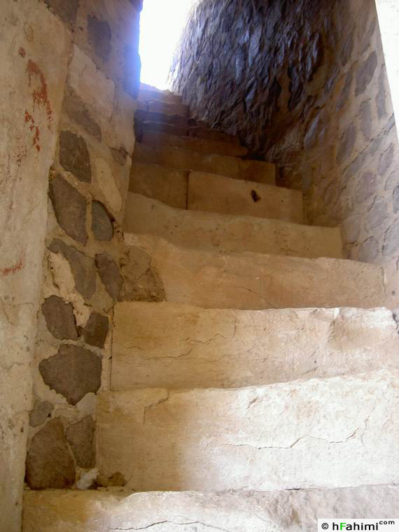 Ghasr-e Bahram's stairs
