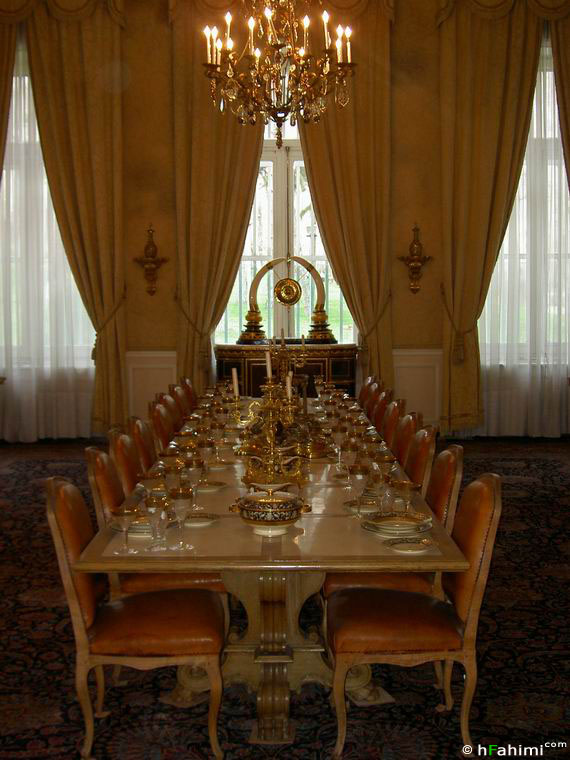 dinner room, Sa'dabad complex