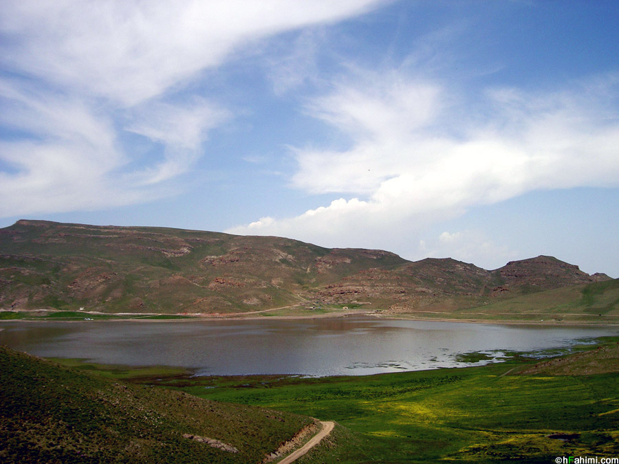 Neour lake, around Ardabil, Iran