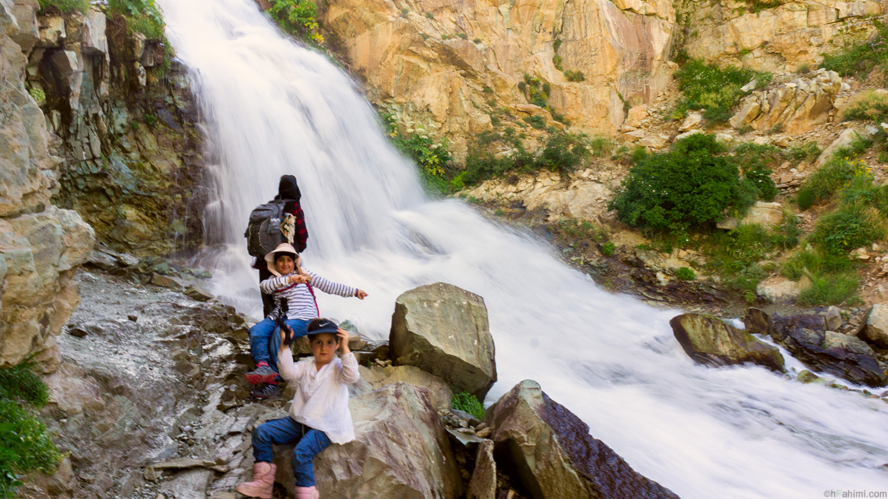 shekarab waterfall - effect of nature I